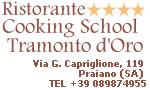 Typical Praiano Amalfi Coast Restaurant and Italian country cooking school Positano Amalfi Coast Italy